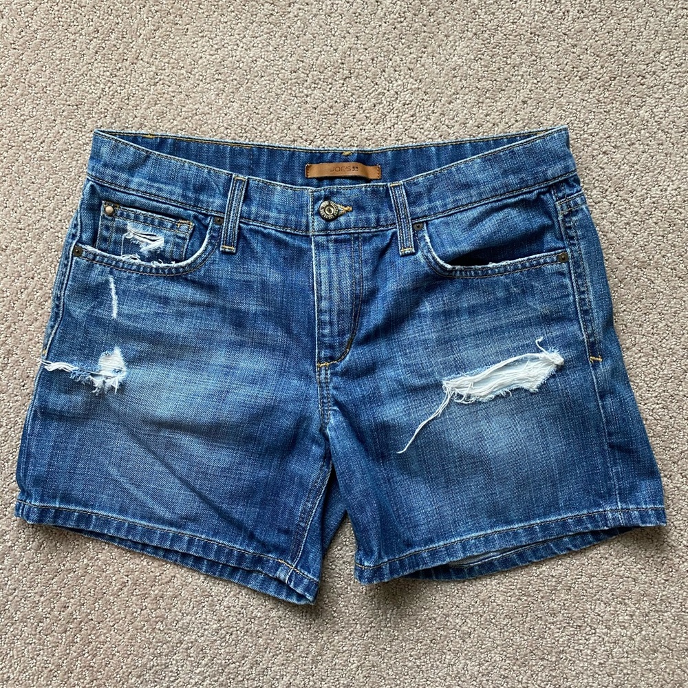 Joe’s Distressed Denim Shorts
